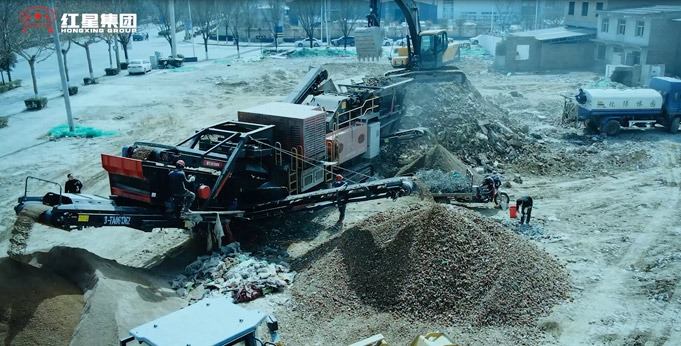 Crawler Mobile Crusher in Xian