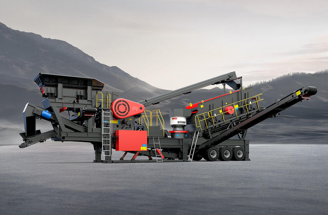 MTF Wheel Type Mobile Crushing And Screening Plant