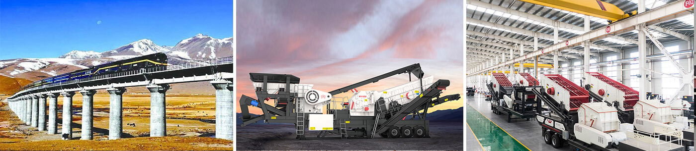 Hongxing's MTF wheel-mounted mobile crushing station