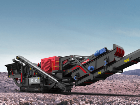 Wotetrack-D type oil electric hybrid mobile impact crushing station